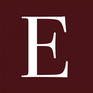 E logo